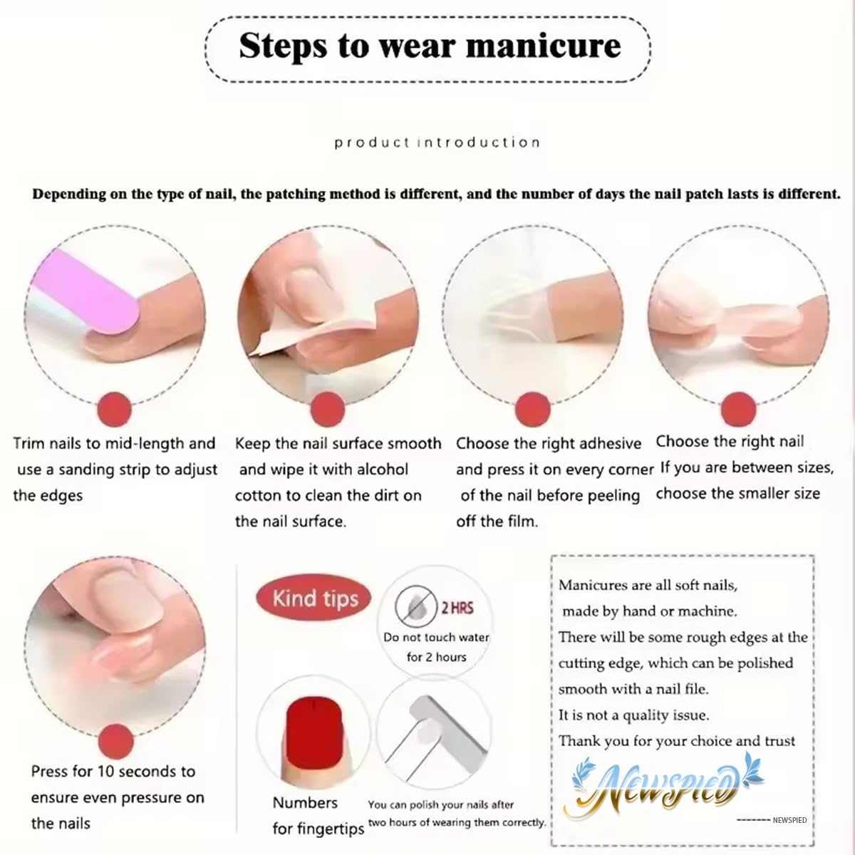 Fall Nails Maple Leaf Fox Press on Nail Long Coffin Fake Nail with Red Gem Rhinestones Designs Autumn False Nail Brown Artificial Glue on Nails Fall Leaves Acrylic Nail for Women DIY 24Pcs