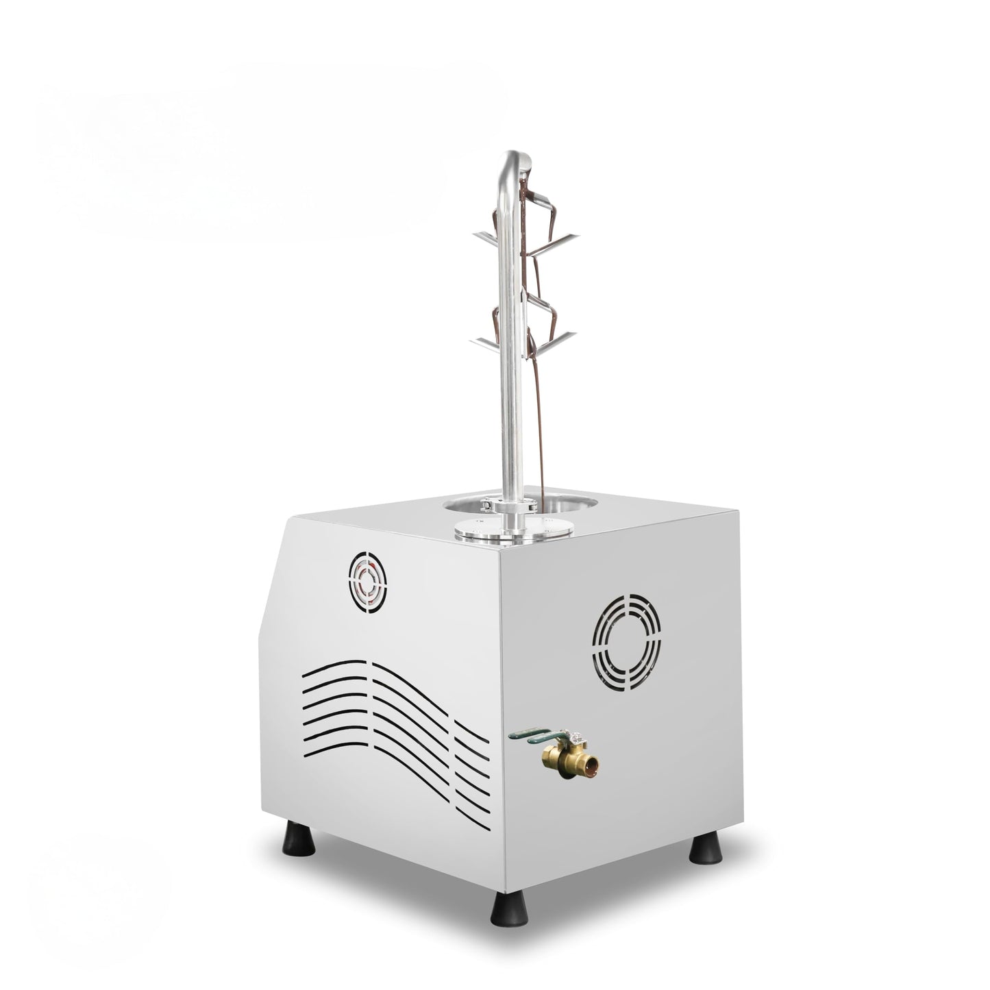 Commercial Chocolate Tempering Machine 5.5L – 1000W Stainless Steel, Precision Temperature Control, Professional Melter for Chocolate Shops & Bakeries