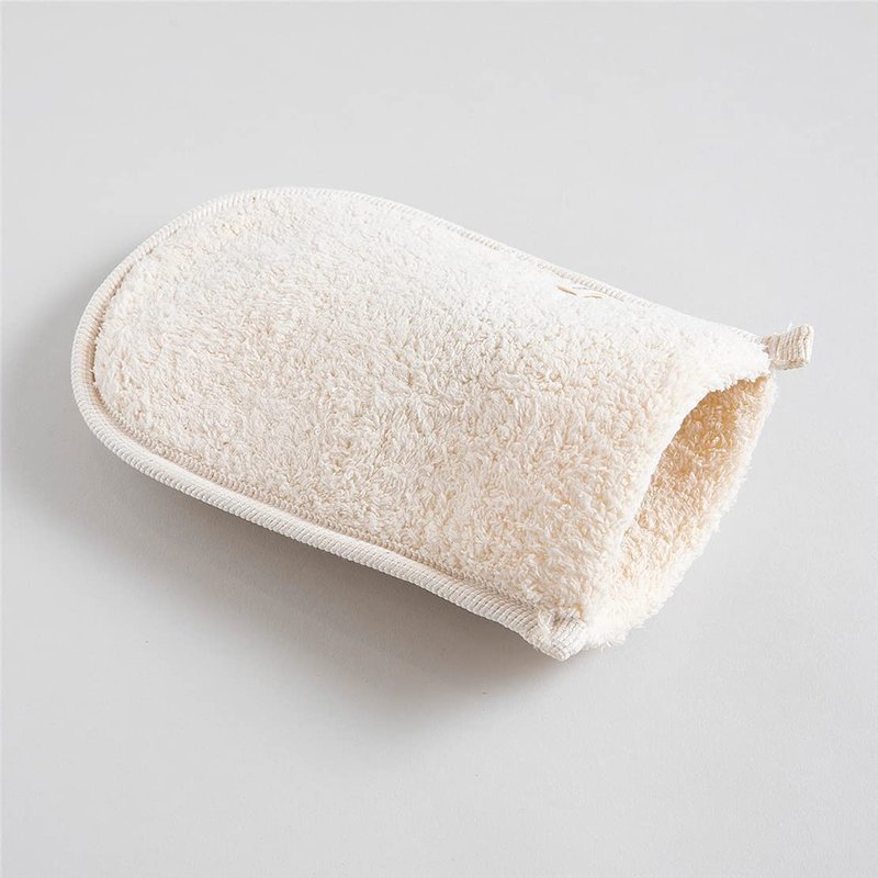 European M6 Loofah Exfoliating Body Scrubber Mitt – Dual-Sided Natural Egyptian Luffa Glove for Shower & Bath | Large Size Organic Loofah Sponge for Deep Body Cleansing | for Women & Men (2 Count)