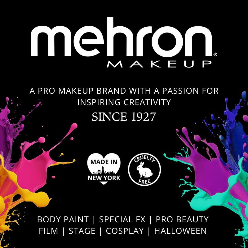 Mehron Makeup Paradise Makeup FX 8 Color Basic Palette | Magnetic Refillable Body Paint & Face Paint Palette | Professional & Water Activated | Costumes, SFX, Halloween, & Cosplay | Made in the USA