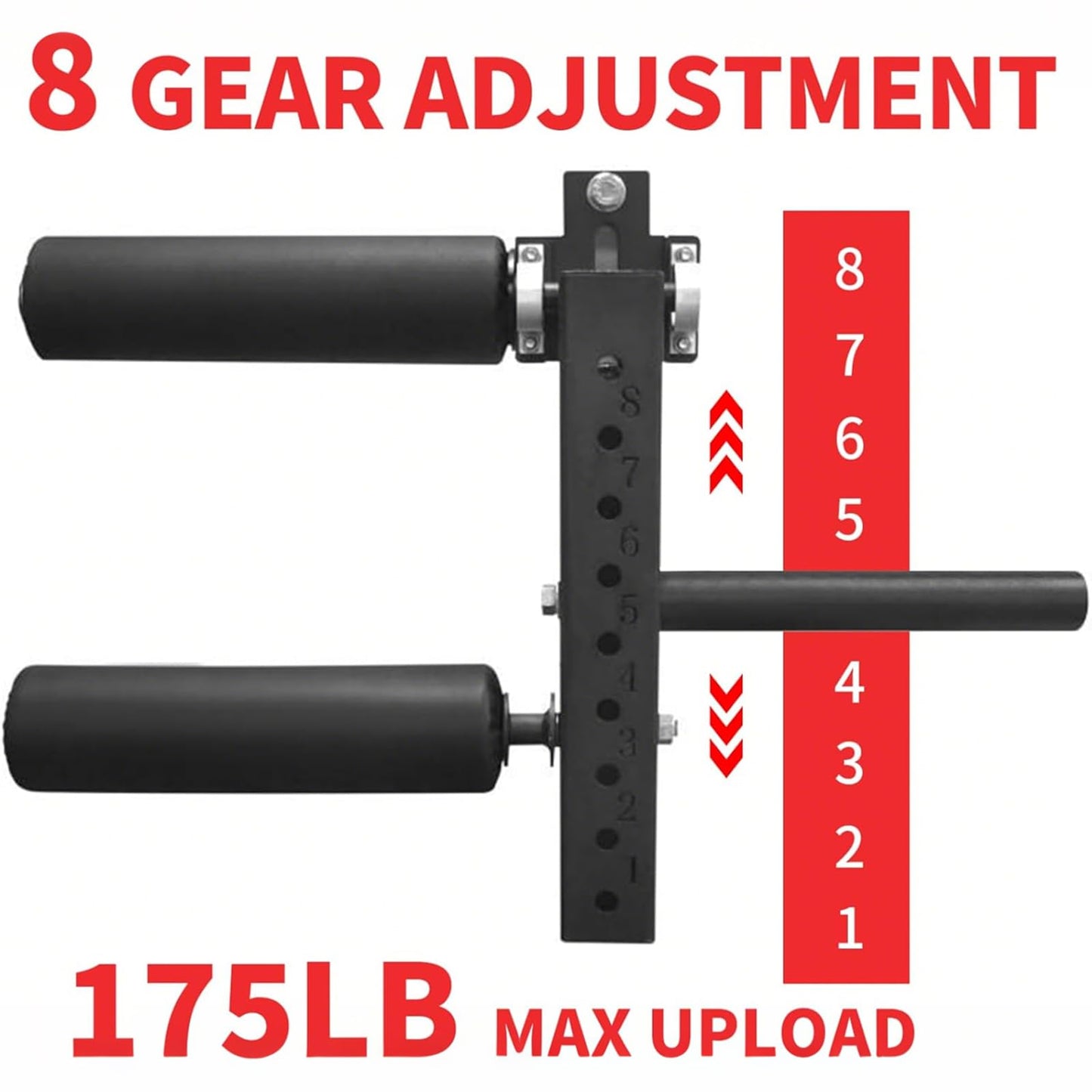 MARLANG Leg Extension and Curl Machine for Power Rack Attachments, Leg Extension Attachment for Home Gym, Leg Curl Attachment for Workout Equipment (5/8" / 16mm Hole)"