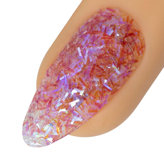 Young Nails Art Glitters - Premium Loose Nail Glitter Powder for Acrylic Nails & Gel Nails, Nail Sequins, Nail Sparkles, Nail Art Powder, Fine & Chunky Glitter, Durable, Crinkle Sprinkles, 1 oz