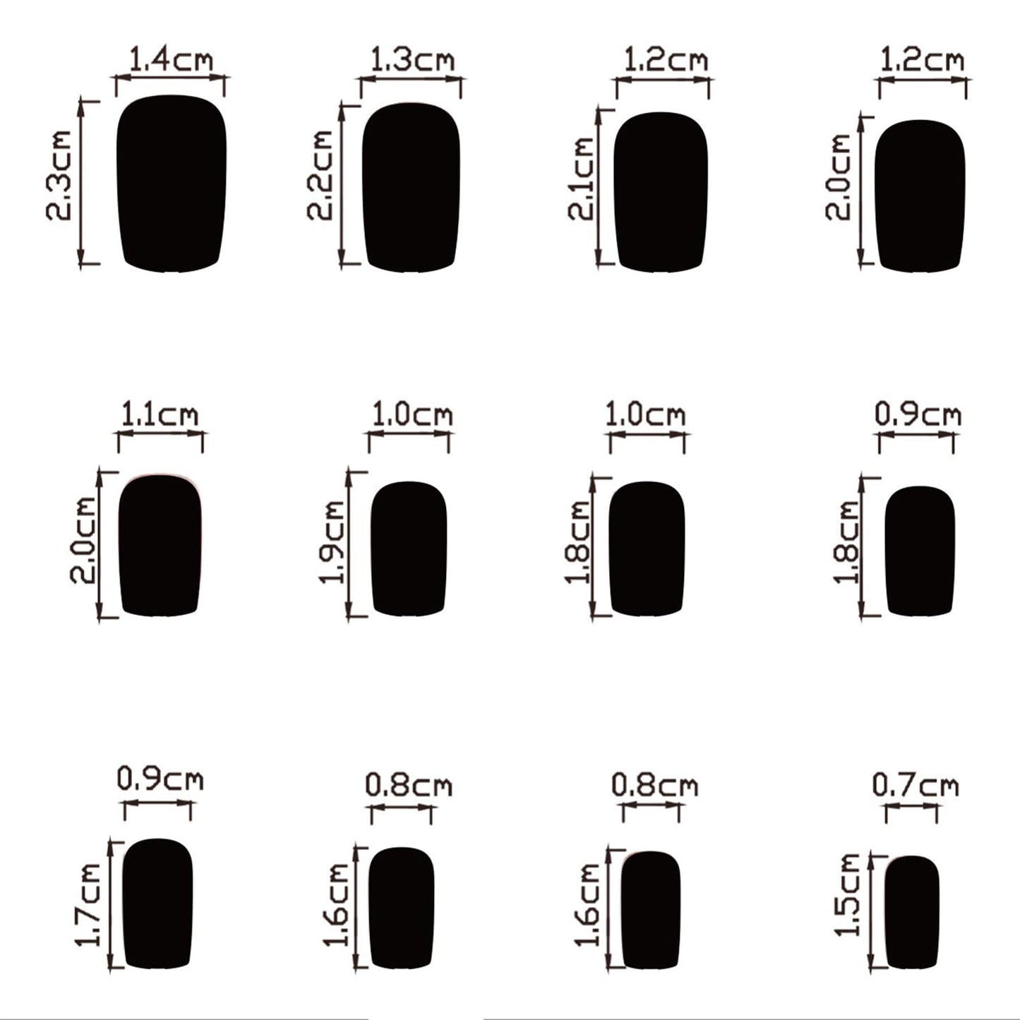 LWTZLW Christmas Press on Nails Snowflake Medium Square False Nails Gold Christmas Tree Full Cover Glue on Nail Broken Gold Design Acrylic Fake Nails Winter Artificial Matte Nail Reusable for Women