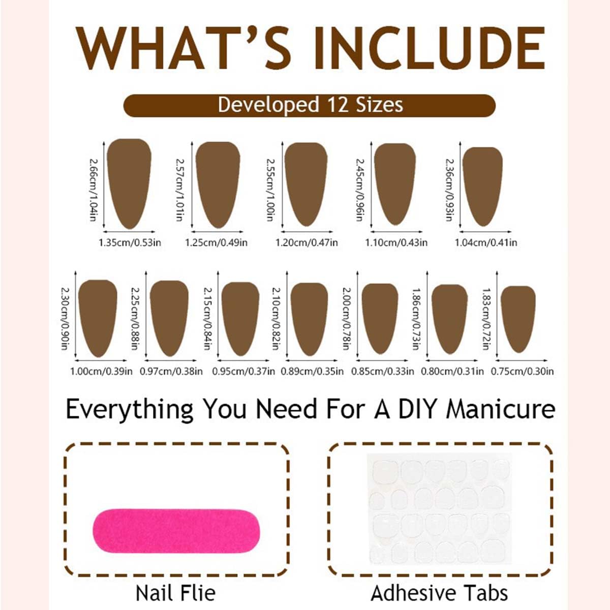 Almond Press On Nails Medium Fake Nails 3D Gold False Nails Flower Rhinestone With Gradient Design Artificial Nails Glossy Acrylic Stick On Nail Full Cover Glue On Nail For Women Manicure 24pcs
