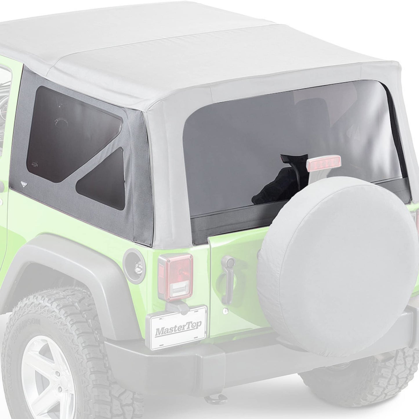 MasterTop 3-Piece Soft Top (11-18 2DR DIA)