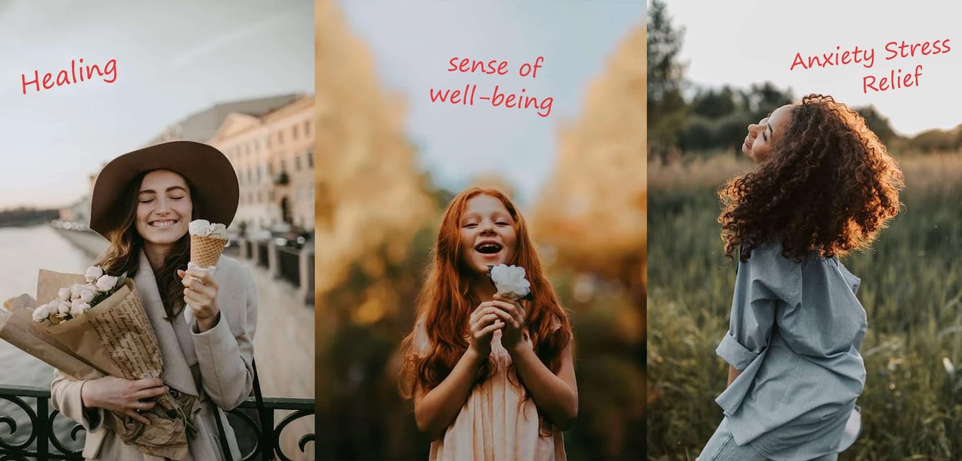 LAIDANLA Unakite 2.4" Large Palm Stone Healing Crystals Natural Gemstones Calming Effects Energy Balancing Reiki Polished Worry Stone Cleansing Protection Anxiety Stress Relief Therapy 1PC