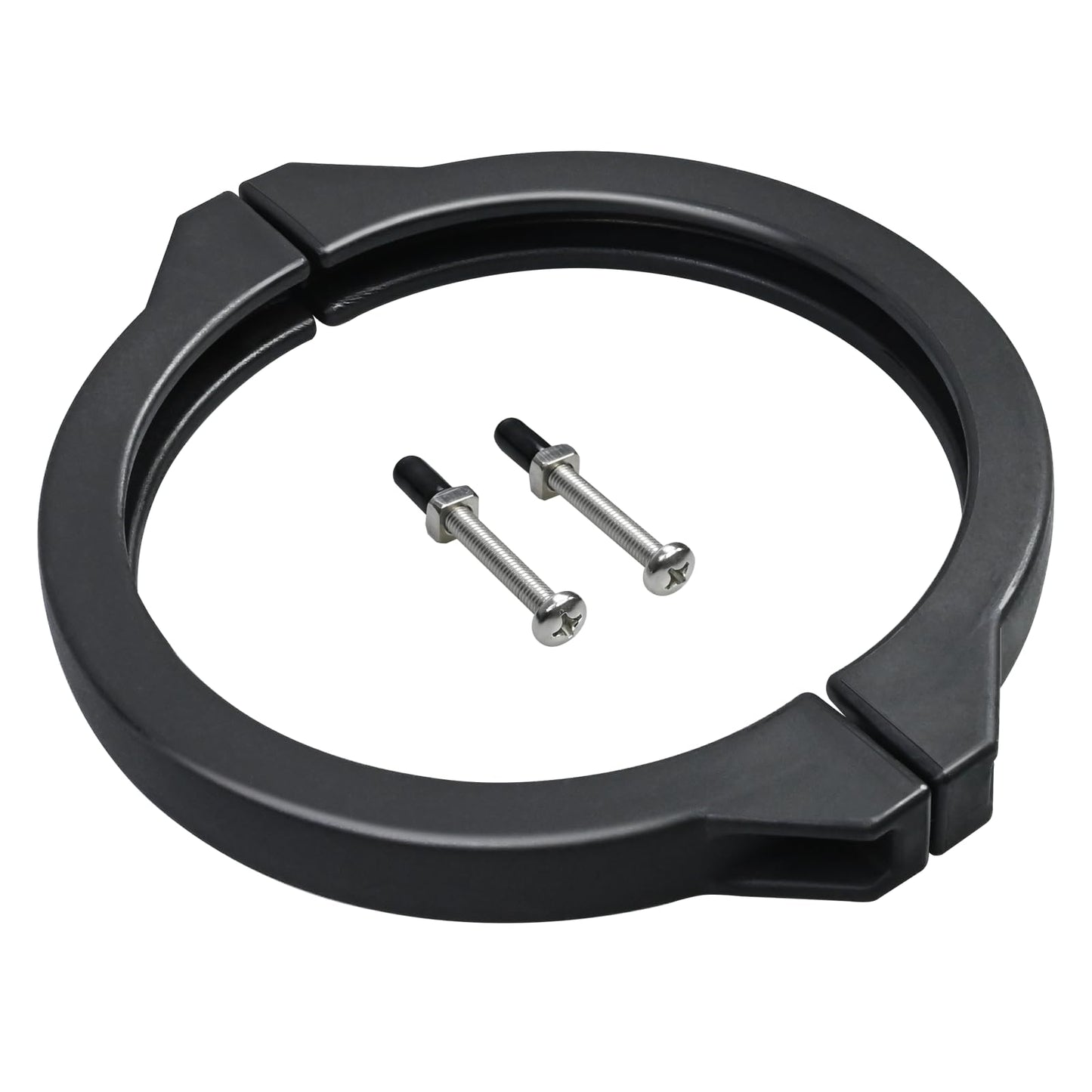 152165 & 1521656, 6-1/2-Inch Sand Filter Valve Clamp Assembly(with Screw and Nut Compatible with Pentair，for Six-Way 1-1/2 Inch HiFlow Valve; Sand Dollar(R) Filter Systems; Meteor Filter System