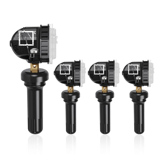 TPMS Sensor GM Chevrolet 4 Pack, 315MHZ,Tire Pressure Monitoring Sensor Compatible with Buick Chevy Cadillac GMC OE#13598771,13598772,13586335,13581558,13598255,22854866,12768826,20922900,13589597