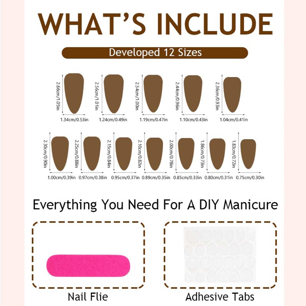 24pcs Almond Press On Nails Medium Fake Nails Star Rhinestone With Heart Design Ombre False Nails Full Cover Artificial Nails Glossy Cute Glue On Nail Reusable Stick On Nail For Women Manicure