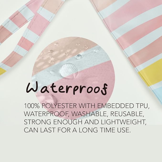Fokongna Wet Dry Bag – Waterproof Travel Bag, Large Zipper Pouch for Swimsuits, Diapers, Toiletries, Makeup for Women & Girls