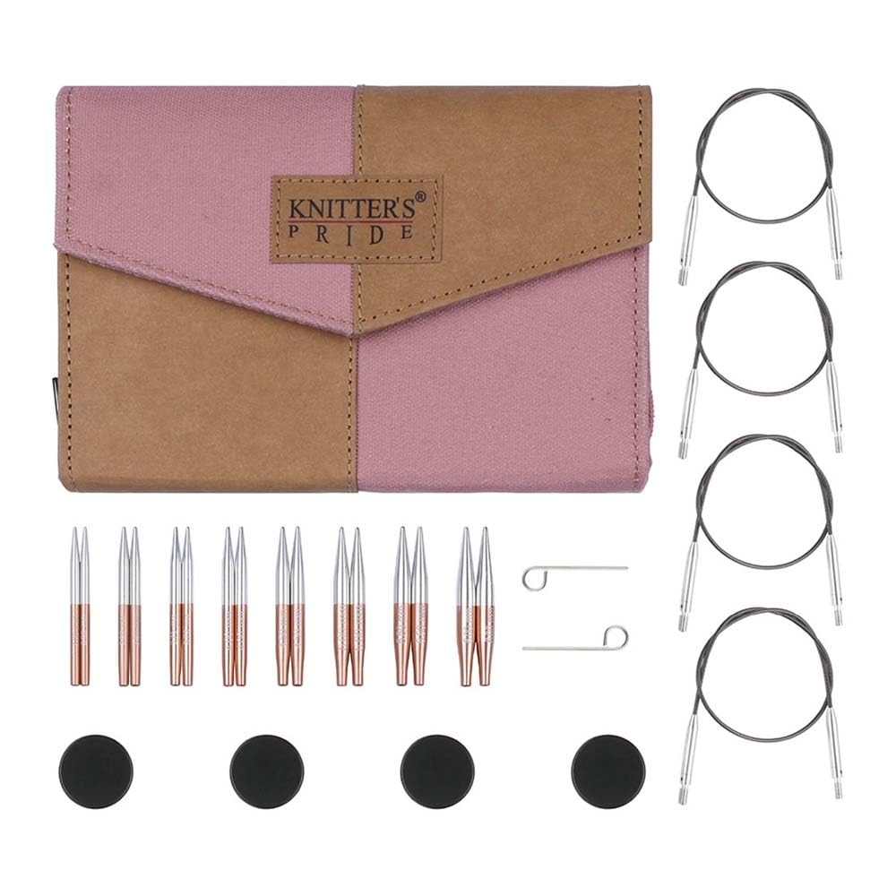 Knitter’s Pride Rosemist Mini Interchangeable Needle Set 2"" (5cm) – 8 US Sizes (2.5 to 10)