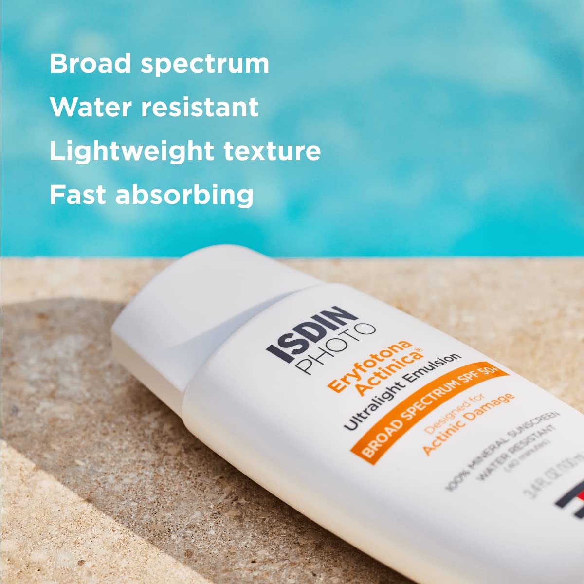 ISDIN Suncare Bundle Non-Tinted & Tinted Sunscreen | Eryfotona Actinica Mineral Sunscreen | Eryfotona Ageless Mineral