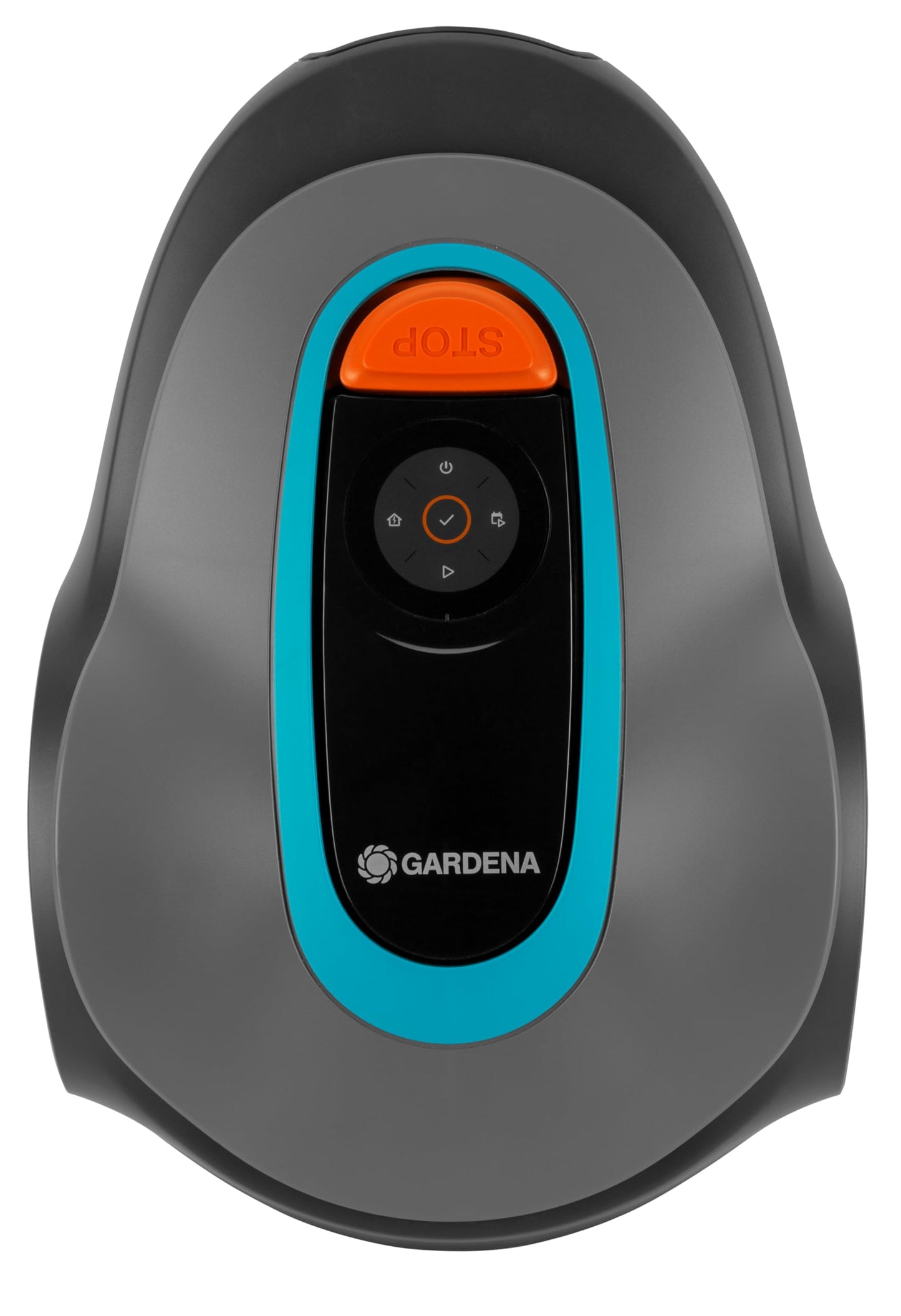 GARDENA 15201-20 SILENO Minimo - Automatic Robotic Lawn Mower with Bluetooth app, Boundary Wire - for lawns up to 2700 Sq Ft, Made in Europe, Grey
