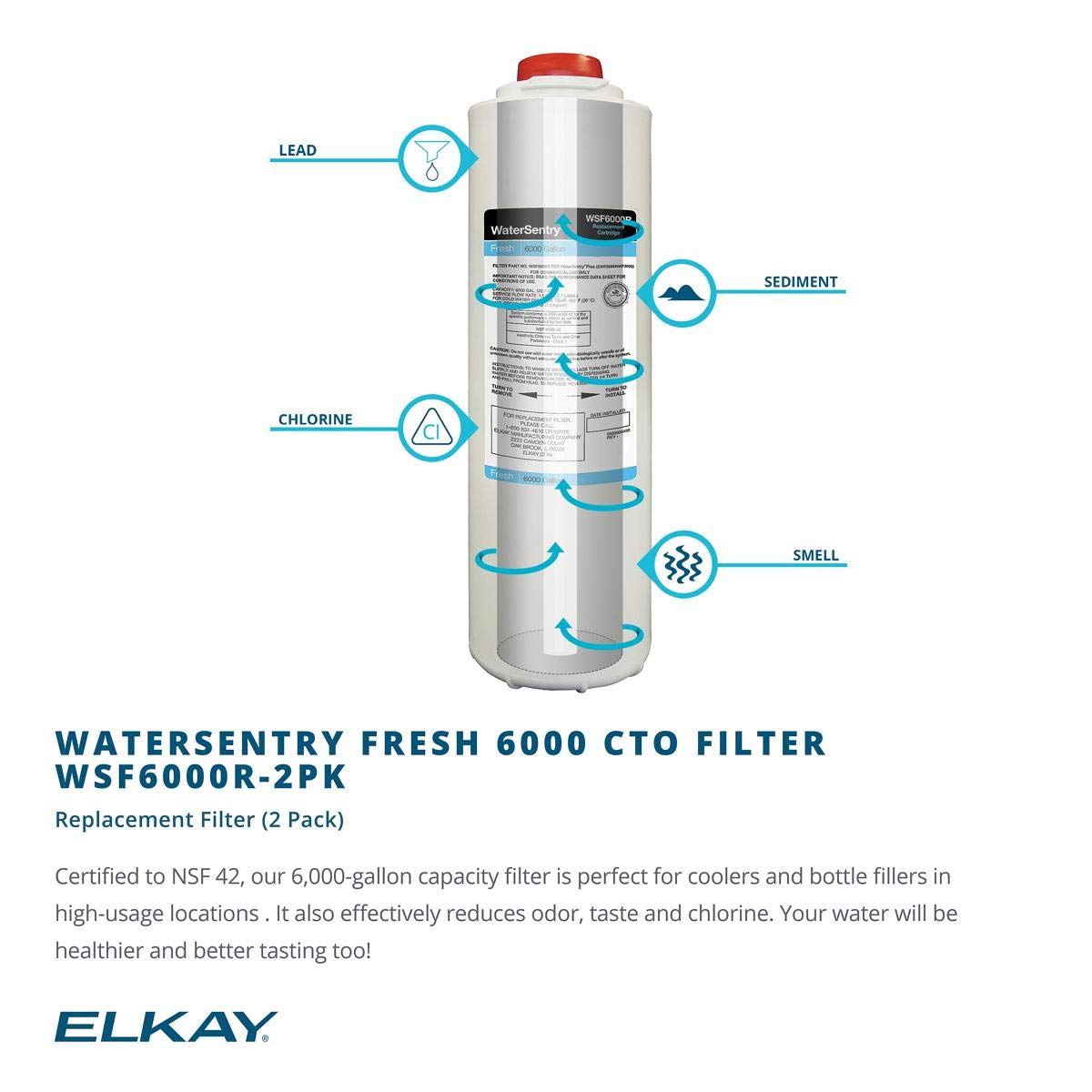 Elkay LZWSRK ezH2O RetroFit Bottle Filling Station Kit for EZ Family Filtered Non-Refrigerated