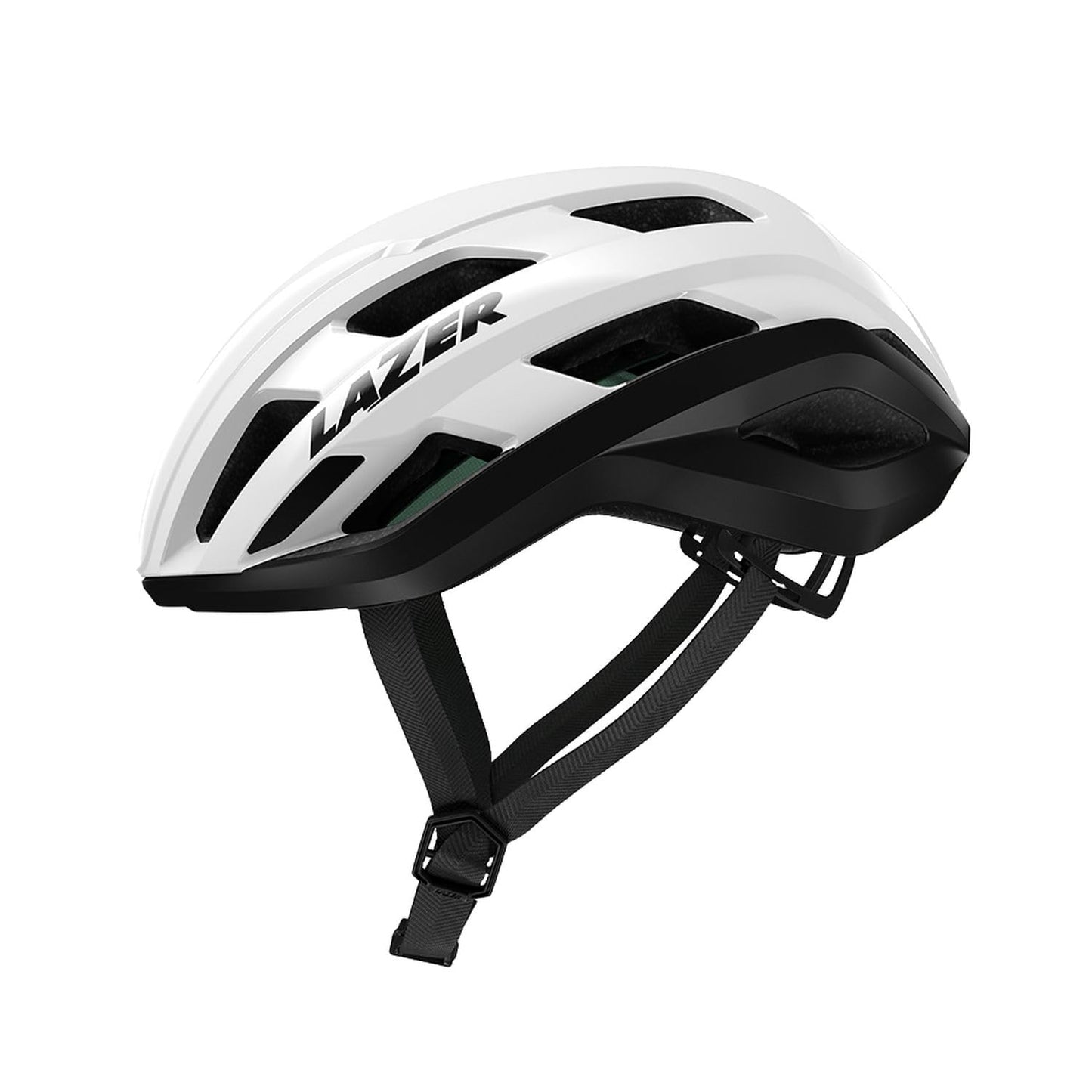 LAZER Strada KinetiCore Bike Helmet, Lightweight Bicycling Gear for Adults, Men & Women’s Cycling Head Gear, White, Small