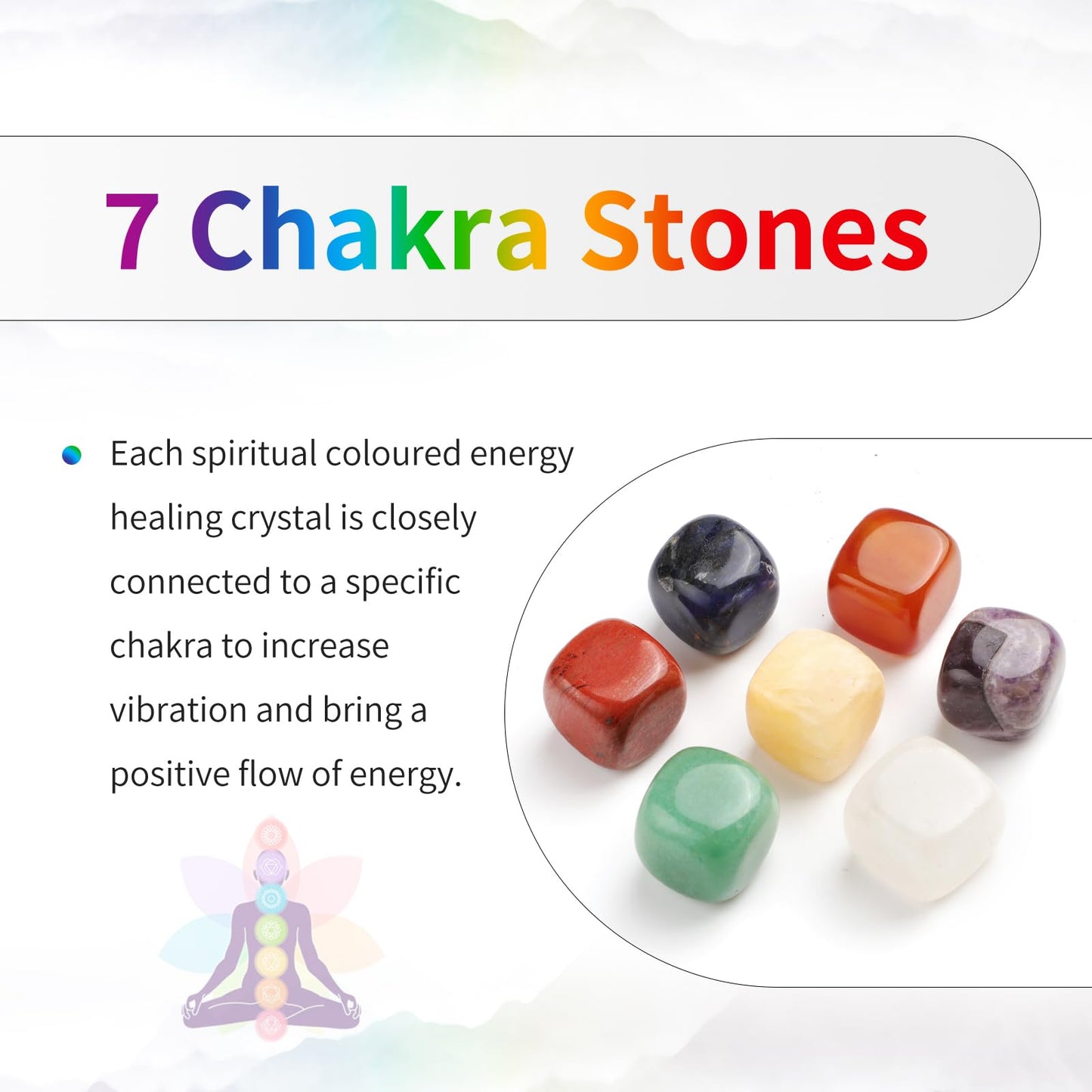 TUMBEELLUWA Beads Bracelets Faceted Stone 7 Chakra 4mm Healing Crystal Bracelet Adjustable Handmade Jewelry for Women,Rose Quartz