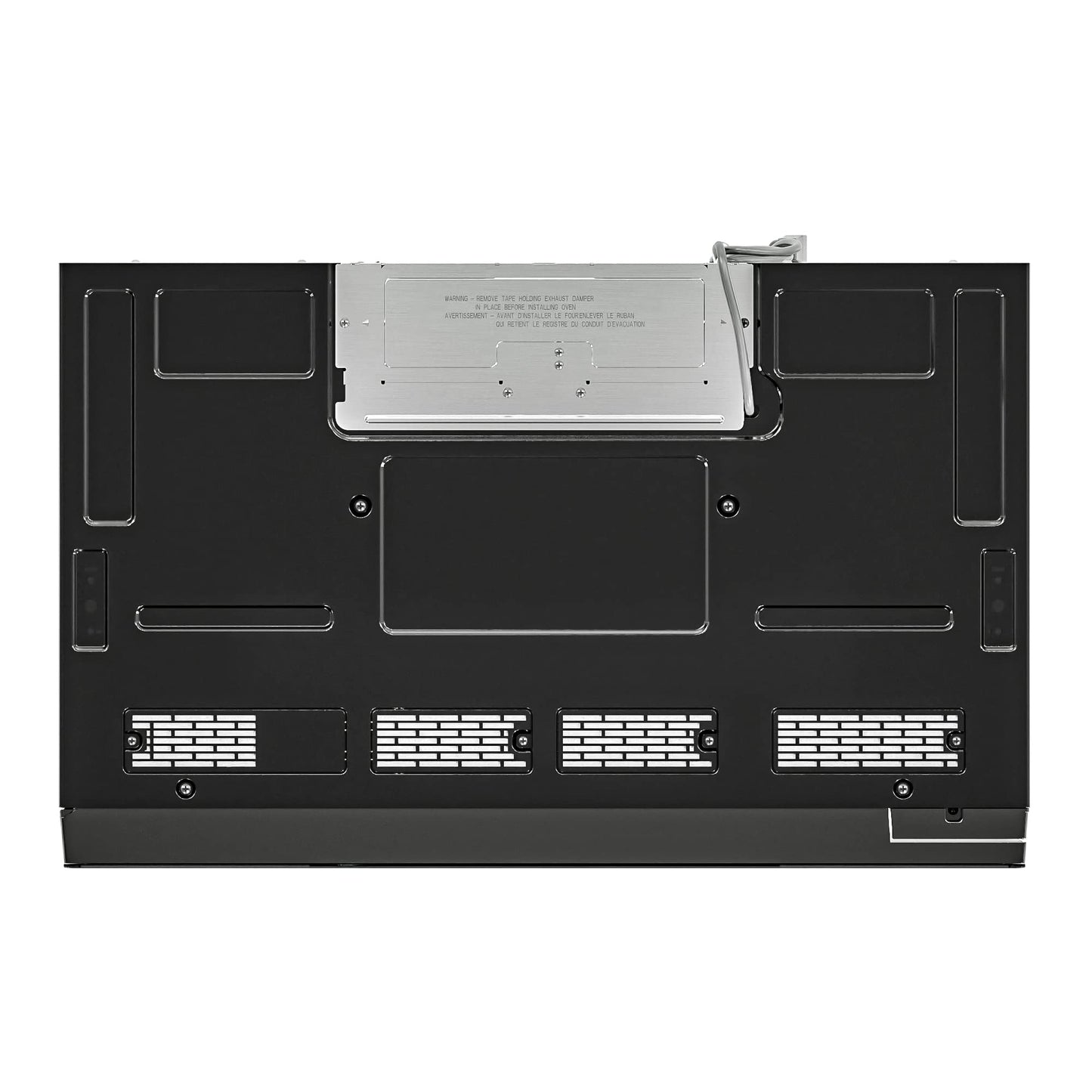 KoolMore 30 Inch Over-The-Range Low Profile Microwave, 1.2 Cu. Ft. Built-in, 10 Power Levels, 13.5” Glass Turntable, 1000-Watt Power, Advanced Air Vent, and Heat Circulation (KM-MLPOT-1SS)