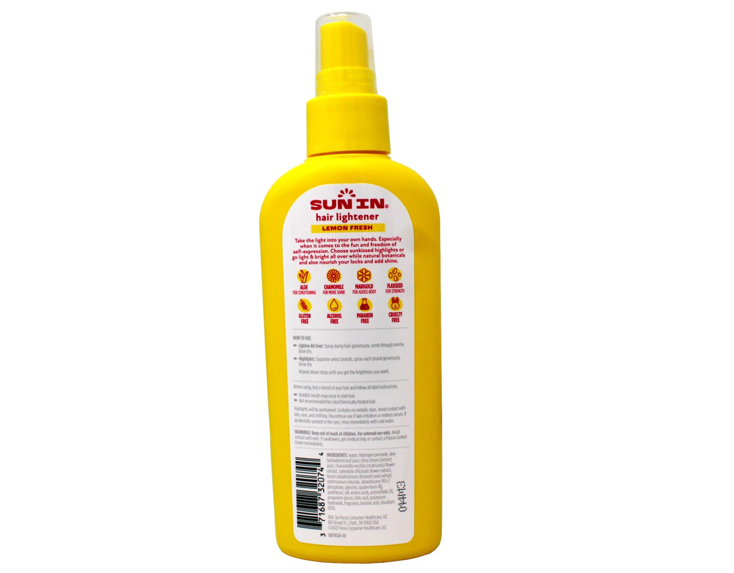 Sun in Hair Lightener, Tropical Breeze & Lemon Fresh Combo