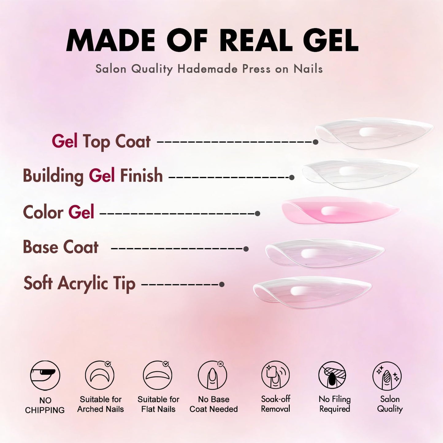 KQueenest Cat Eye Press On Nails Almond - Amber Brown Press On Nails Medium Stiletto, 30 Pcs 15 Sizes Glitter Fake Nails Press ons, Upgrade Thick Quality, Reusable Reflective Glue on Nail for Women