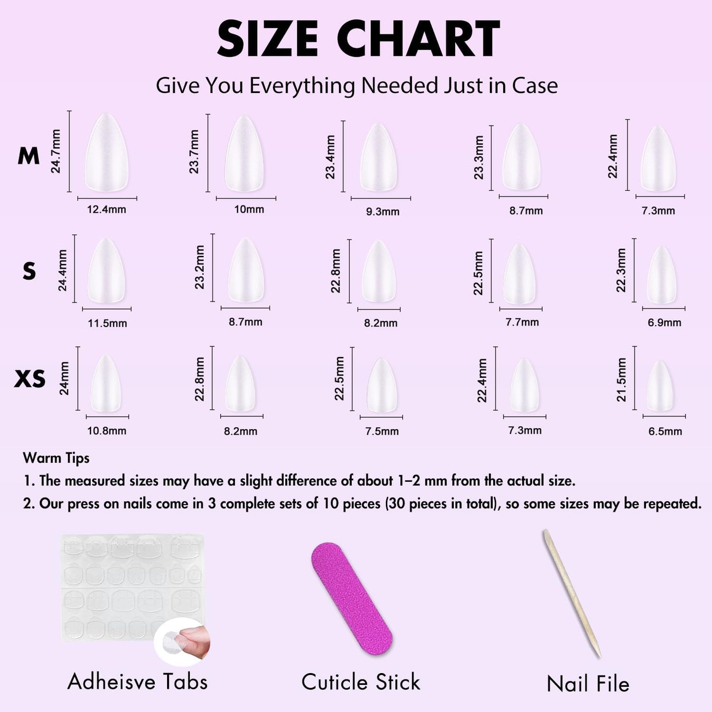 SXVME Cat Eye Black Press On Nails Medium Almond Shaped - 30 Pcs Stiletto Fake Nails Acrylic Press ons, Natural Fit, Opaque Glitter Chrome Gel Nails Stick on, Soft Gel Glue on Nails for Women, No Glue