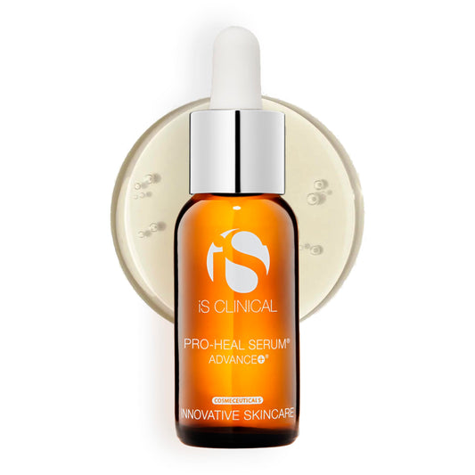 iS Clinical Pro-Heal Serum Advance+ antioxidant-rich serum containing vitamin C, E, and A for redness, rosacea, inflammation, 0.5 Fl Oz