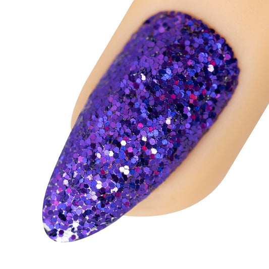 Young Nails Art Glitters - Premium Loose Nail Glitter Powder for Acrylic Nails & Gel Nails, Nail Sequins, Nail Sparkles, Nail Art Powder, Fine & Chunky Glitter, Durable, Bejeezus, 1 oz