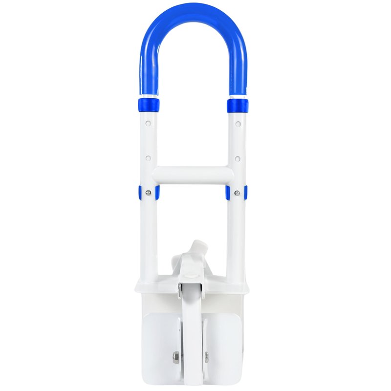EYL Medical Supplies Adjustable Bathtub Handle for Elderly | Sturdy Clamp-On Tub Grab Bar with 300lb Capacity | Grab Bars for Bathtubs | Shower Handle for Elderly | Durable Tub Safety Rail 14" x 17