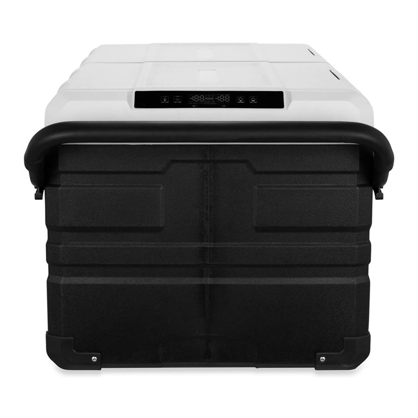Camco 51522 CAM-950 Portable Refrigerator, AC 110V/DC 12V Compact Fridge/Freezer with Dual Zone Cooling, 95-Liter - Keeps Food and Drinks Cold While On-the-Go - Ideal for Road Trips, RVing, Camping