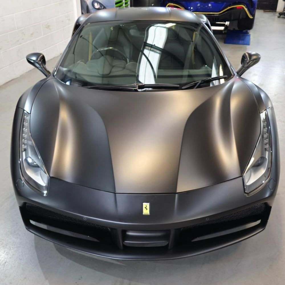 HOHOFILM Clear Satin Finish PPF TPU Self Healing Paint Protection Film Car Wraps Anti-Scratch (5ftx9.8ft)