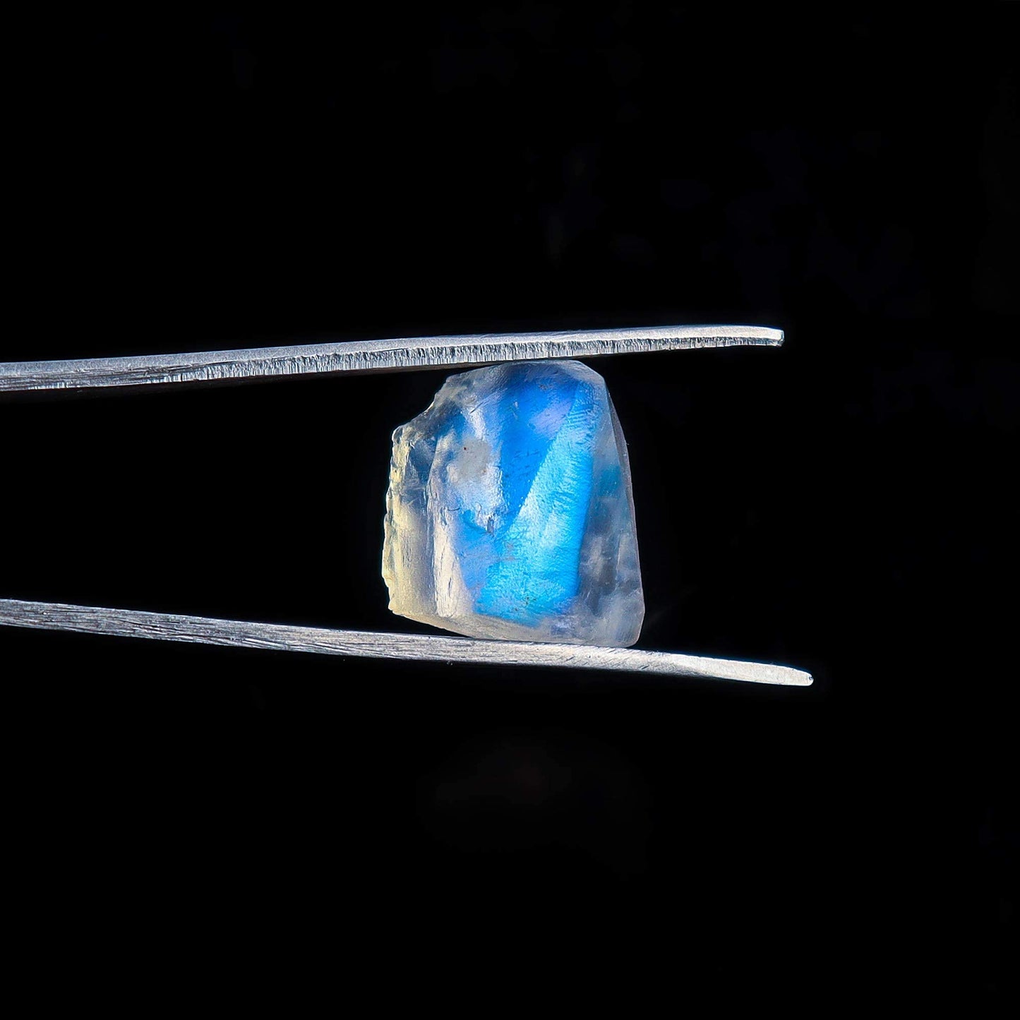 50carats Real Raw Blue Moonstone Gemstone, Rough Crystals, DIY Jewelry Making, Wire Wrapping, Chakra Healing Crystals, Loose Stones, Wholesale Lot, June Birthstone, Natural Rainbow Moonstone Pack