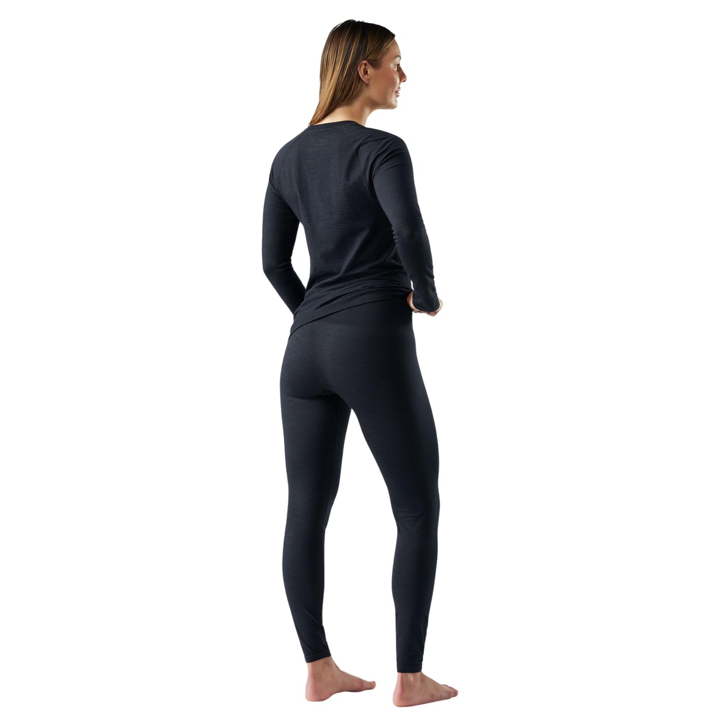 Smartwool Women's Standard Intraknit All-Season Merino Base Layer Bottoms, Black