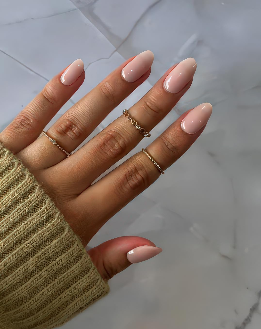 Nova Nails Semi Cured Gel Nail Strips (Bare Necessity)