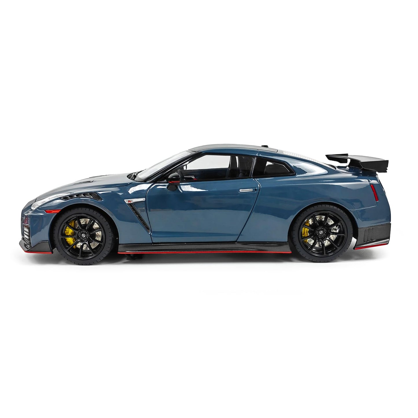 PAUDI Model 1/18 Scale GT-R R35 2022 Diecast Model Car – Dark Gray Finish, Premium Metal Body with Working Suspension and Opening Panels