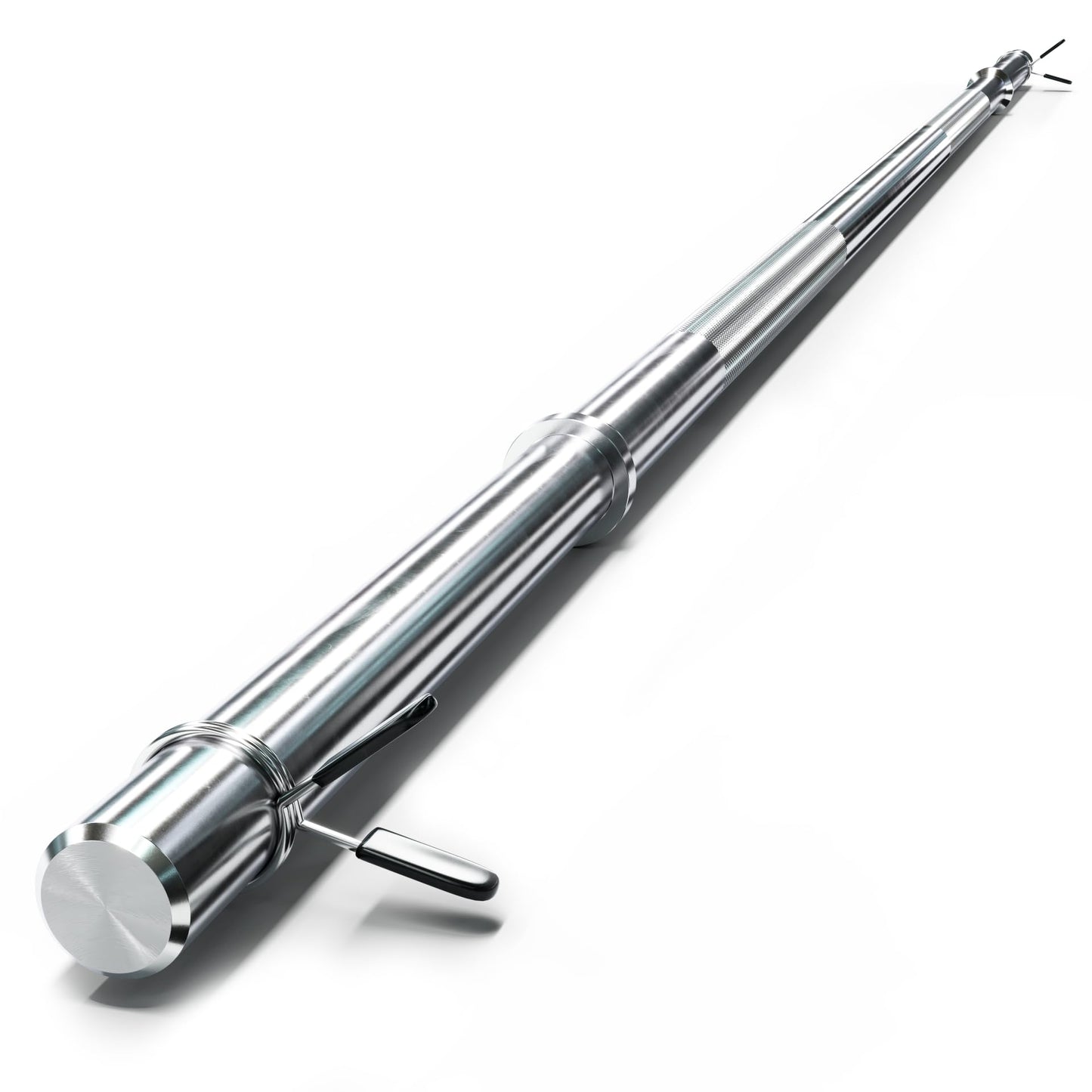 Synergee 1" Olympic Barbell Standard Weightlifting Barbell. 4.7'-foot Bar Weighing 5.58 KG/12.3 LB. Compatible with 1”-Opening Plates."
