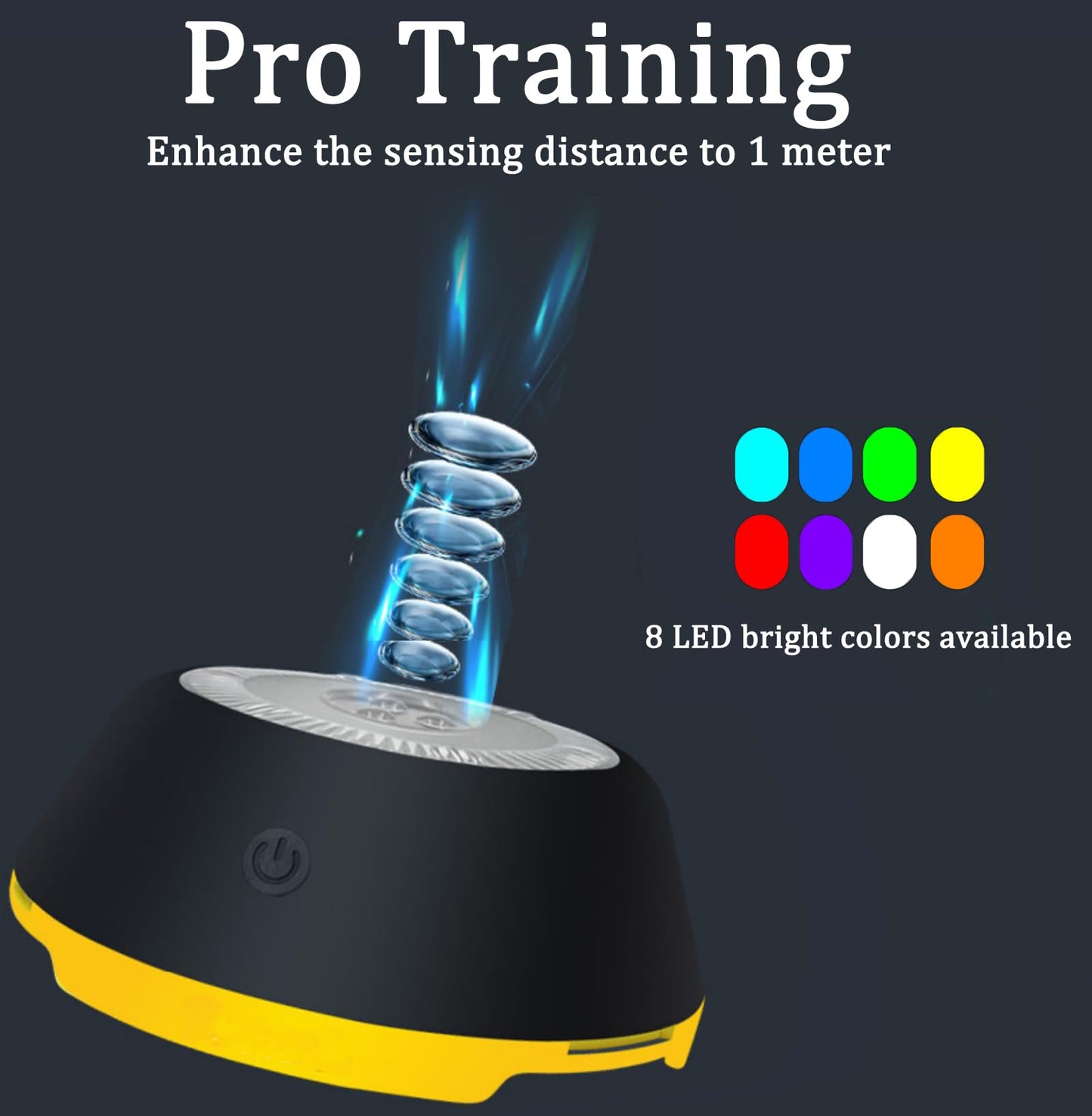 Rzjoke Reaction Training Lights Improves Reaction Speed and Agility，Reaction Training for Thletes, Trainers, Coaches, Fitness Trainers, Physical Educators,Physical Therapy (6 Pack)