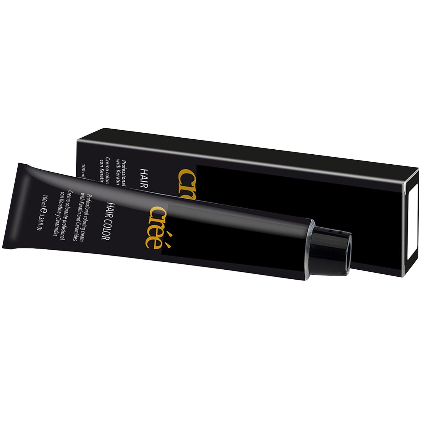 Cree Professional 4 - Brown Permanent Hair Color - Long Lasting, Rich Vibrant - Gray Coverage 100ml - 3.4 fl.oz.
