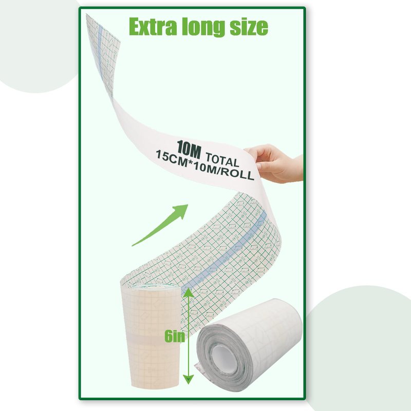 Tattoo Aftercare Bandage - Beoncall Second Skin Tattoo Bandage Tape 6in×10yd Tattoo Bandage Waterproof Tattoo Wraps For Healing Tattoo supplies Tattoo Kit