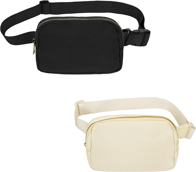 VOROLO Fanny Pack For Women And Men Crossbody Bag Belt Bag with Adjustable Strap Graduation Gifts