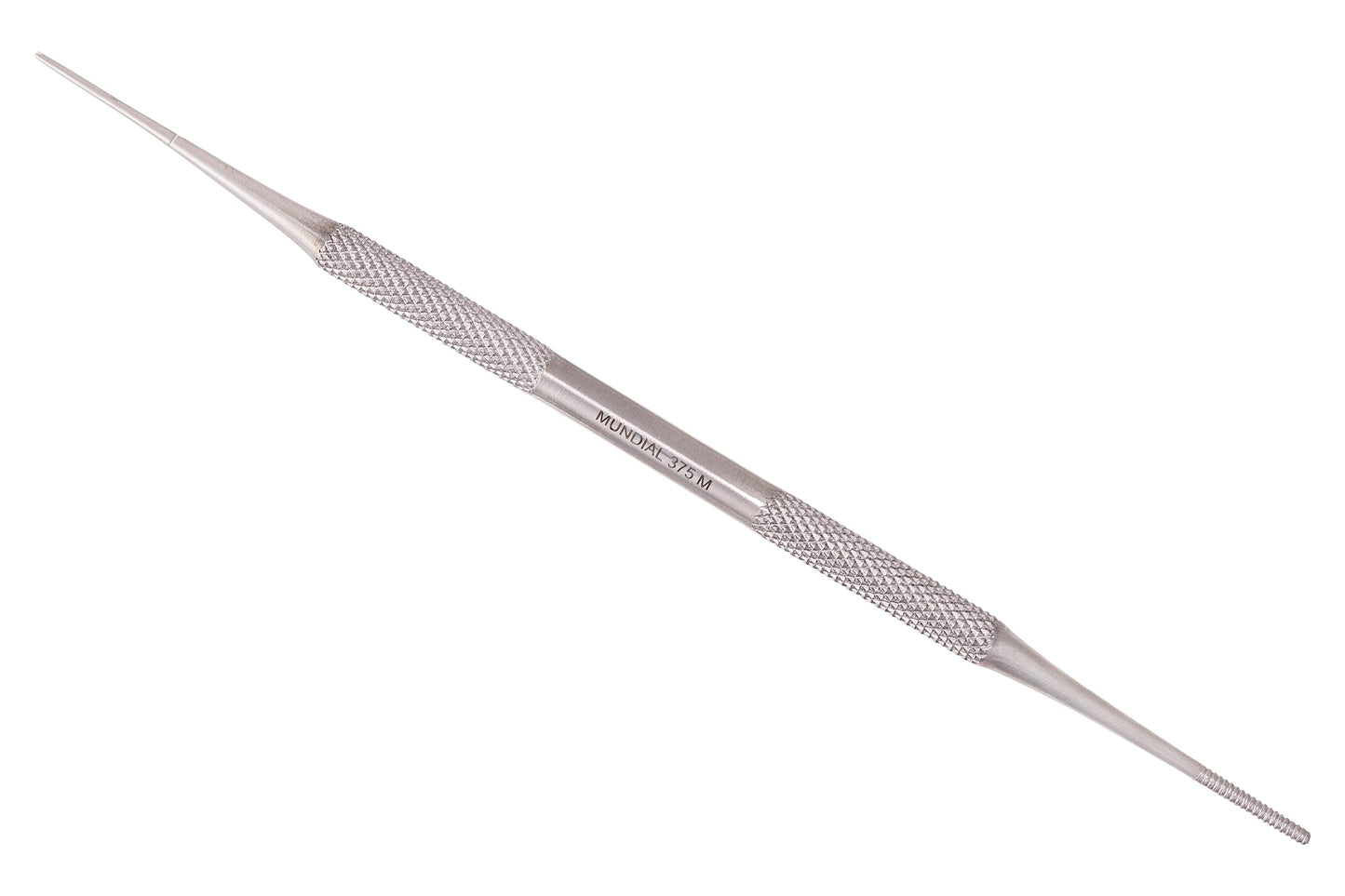 Mundial 2-Piece Cuticle Pusher and Manicure Pedicure Stick Set - Nail Care Tools for Perfect Cuticles and Quality Manicures