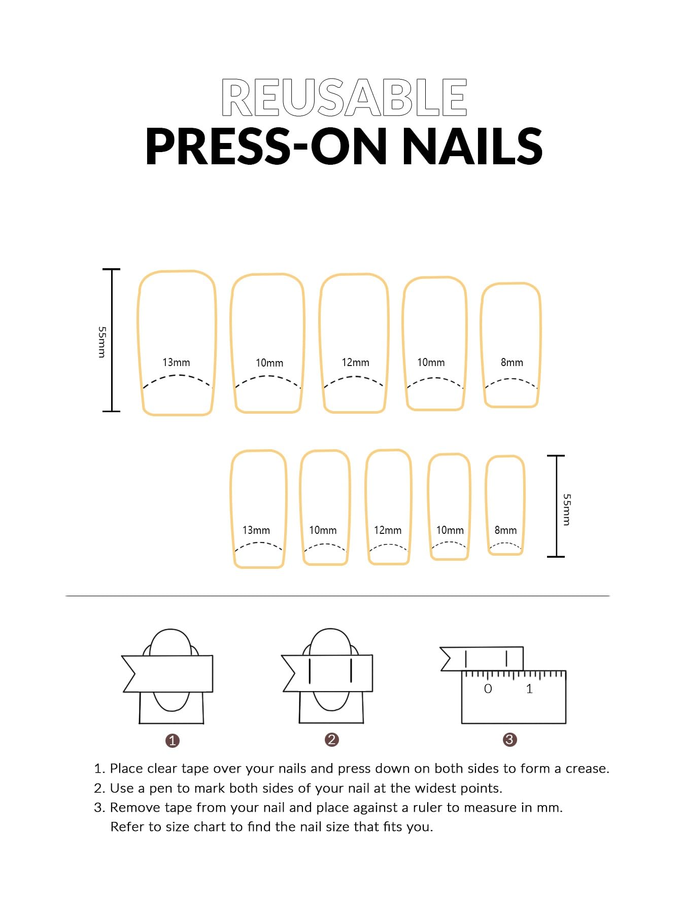Tmani 10pc/set Extra Long Handmade Press On Nail Hot Girl's Long Ballet Nails Square Nail Full of Diamond Glitter Decoration Fake Nails Suitable For Girls Festival Parties and Birthday Gift (289,L)