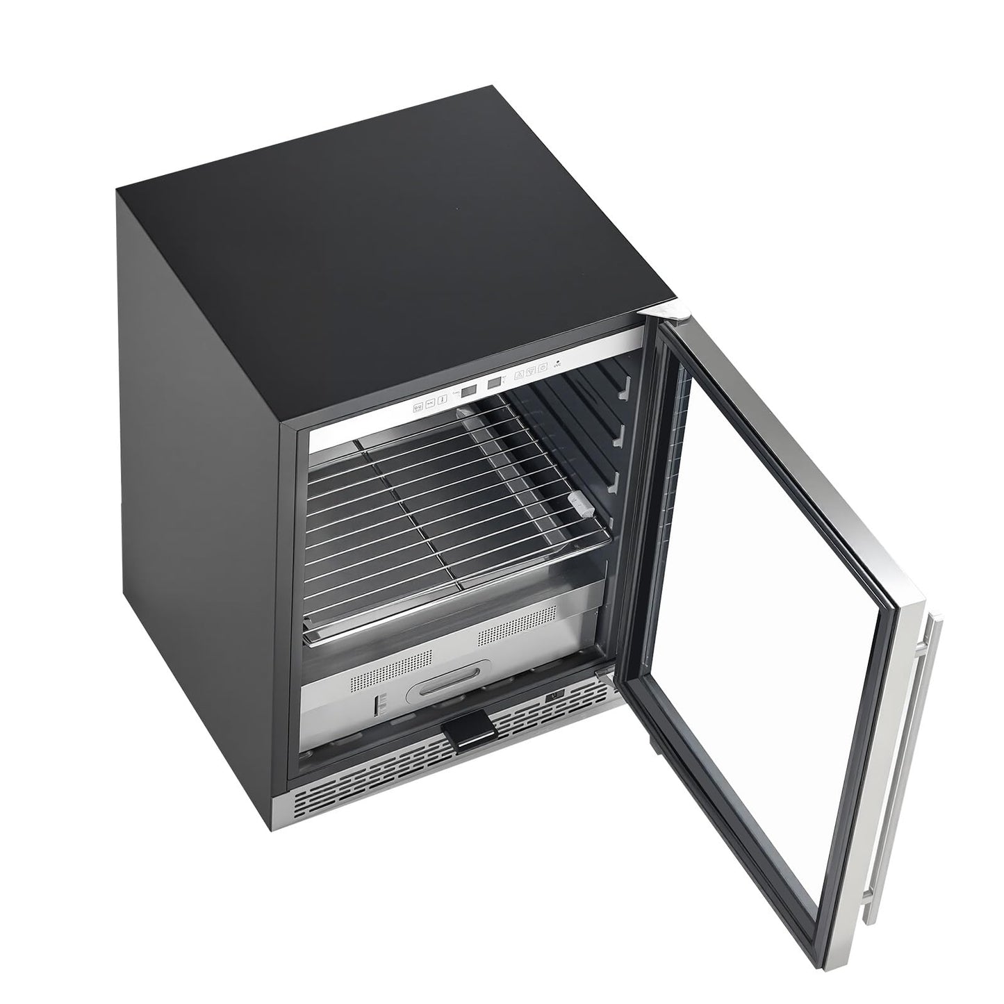 VEVOR 99 LBS Dry Aging Fridge for Steaks, Dry Ager Refrigerator for Meat with Precise Temperature & Humidity Control, Freestanding & Under Counter Beef Aging Machine, Himalayan Salt Not Included