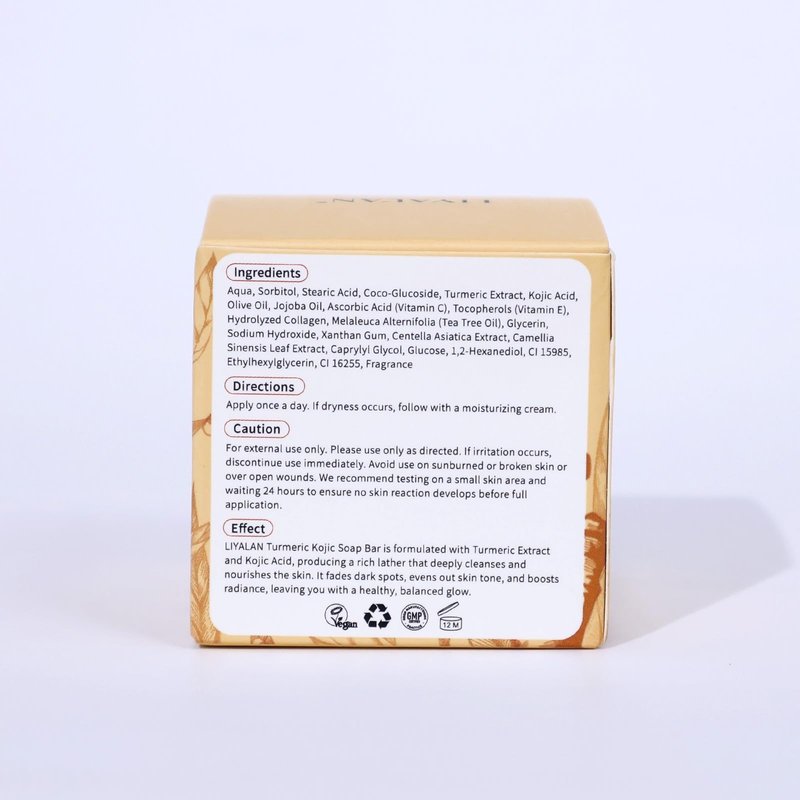 LIYALAN Turmeric Soap Bar