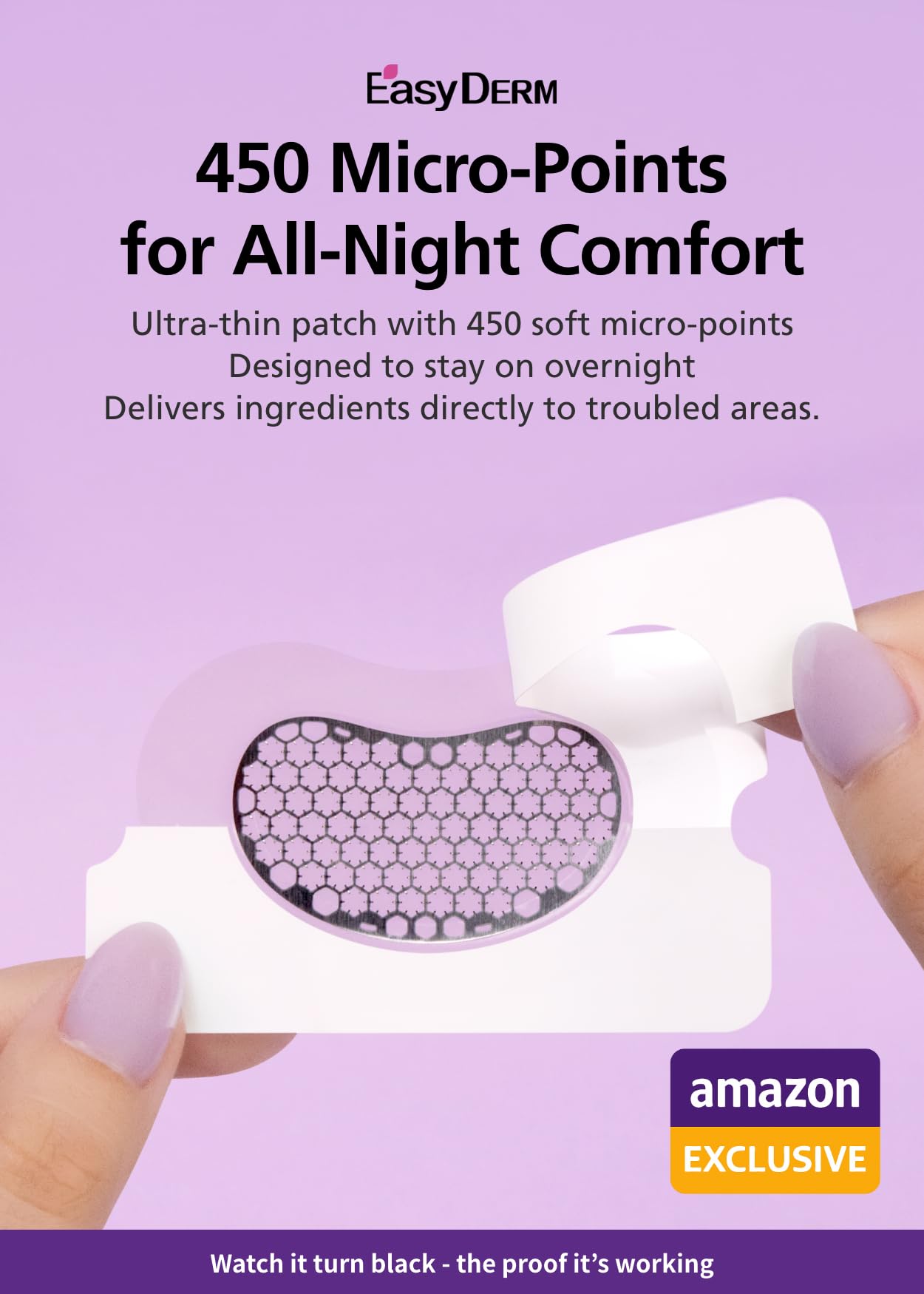 DWEasyDerm EasyDerm Quick Calming Magnesium Patches WIDE and Quick Calming Magnesium Patches, Summer & Travel Essentials