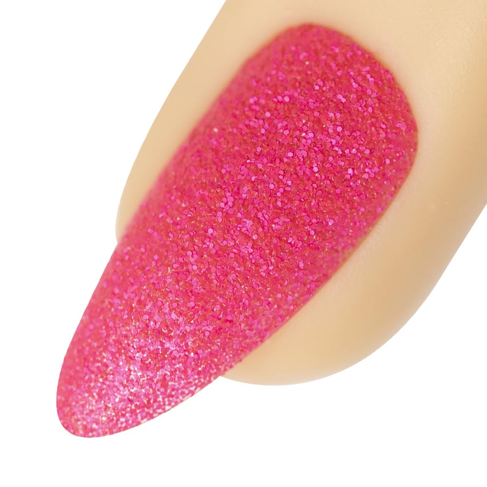 Young Nails Art Glitters - Premium Loose Nail Glitter Powder for Acrylic Nails & Gel Nails, Nail Sequins, Nail Sparkles, Nail Art Powder, Fine & Chunky Glitter, Durable, Power Piggies, 1 oz
