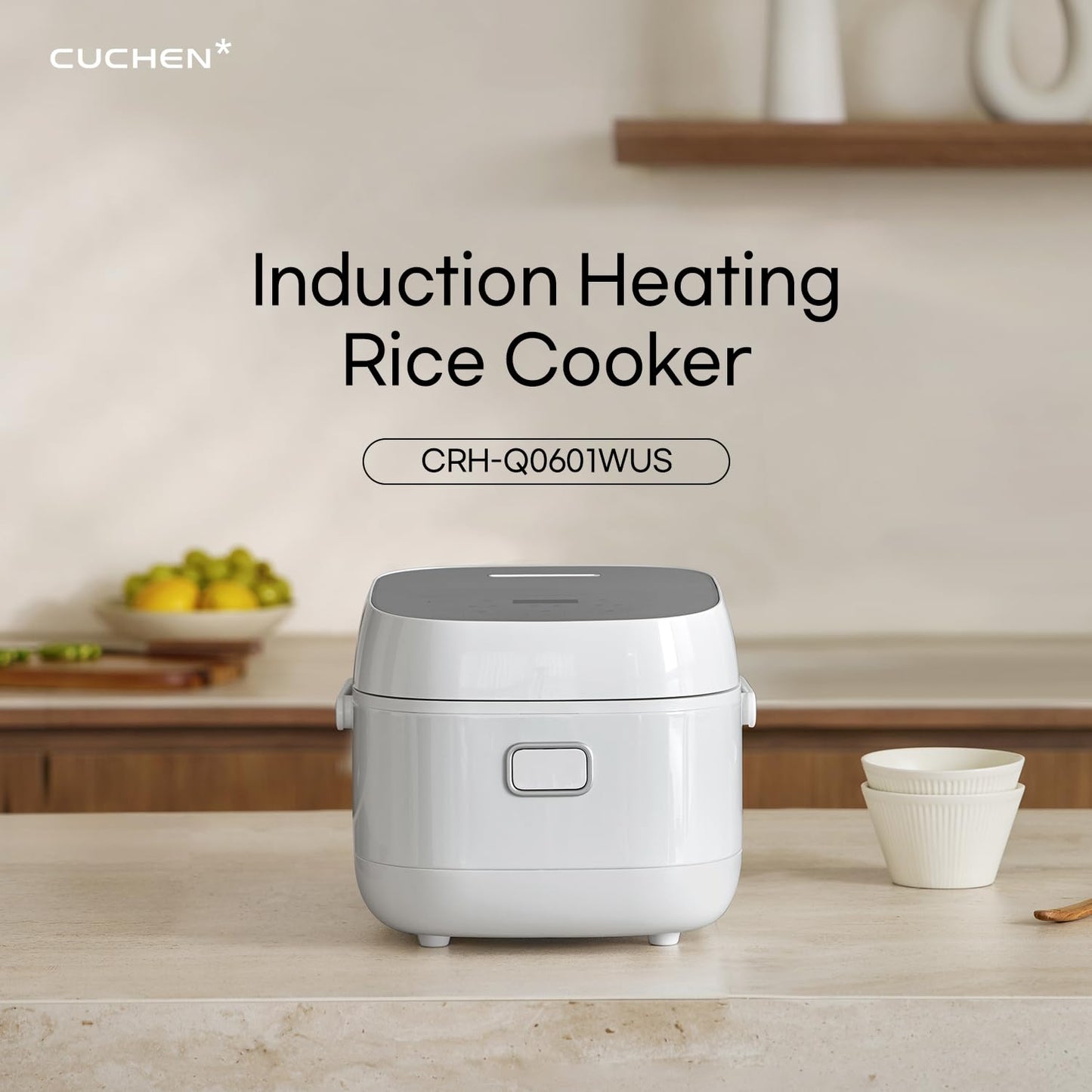 [CUCHEN] IH Induction Heating Rice Cooker/Micom 5.5 Cups/Specialized for Jasmine Rice, Basmati Rice, Calrose Rice