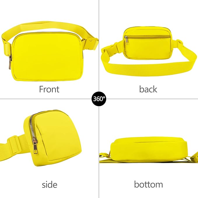 VOROLO Fanny Pack For Women And Men Crossbody Bag Belt Bag with Adjustable Strap Graduation Gifts