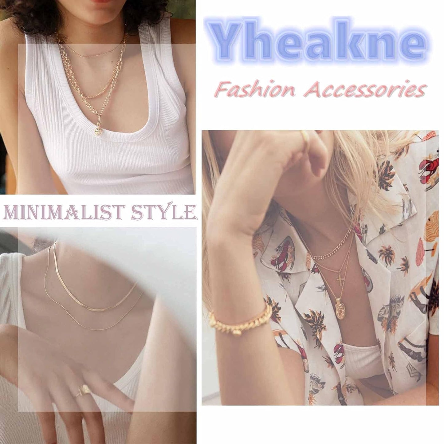 Vintage Pearl Pendant Necklace Gold Pearl Beads Necklace Freshwater Cultured Pearl Chain Necklace Pearl Bar Necklace Chain Jewelry for Women and Girls