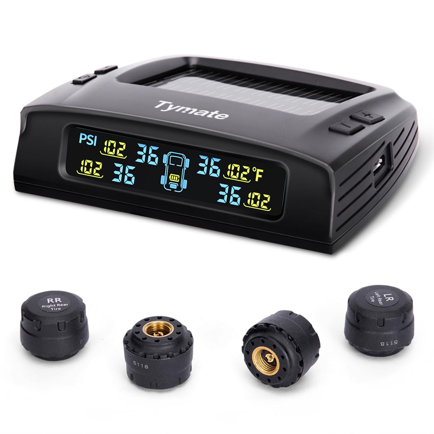 Tymate TM2 TPMS(4 sensors) + 1 Spare Sensor Bundle