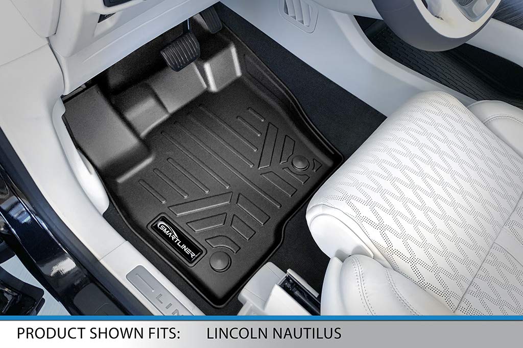 MAXLINER Custom Fit Floor Mats 2 Rows and Cargo Liner Trunk Set Compatible with 2016-2018 Lincoln MKX