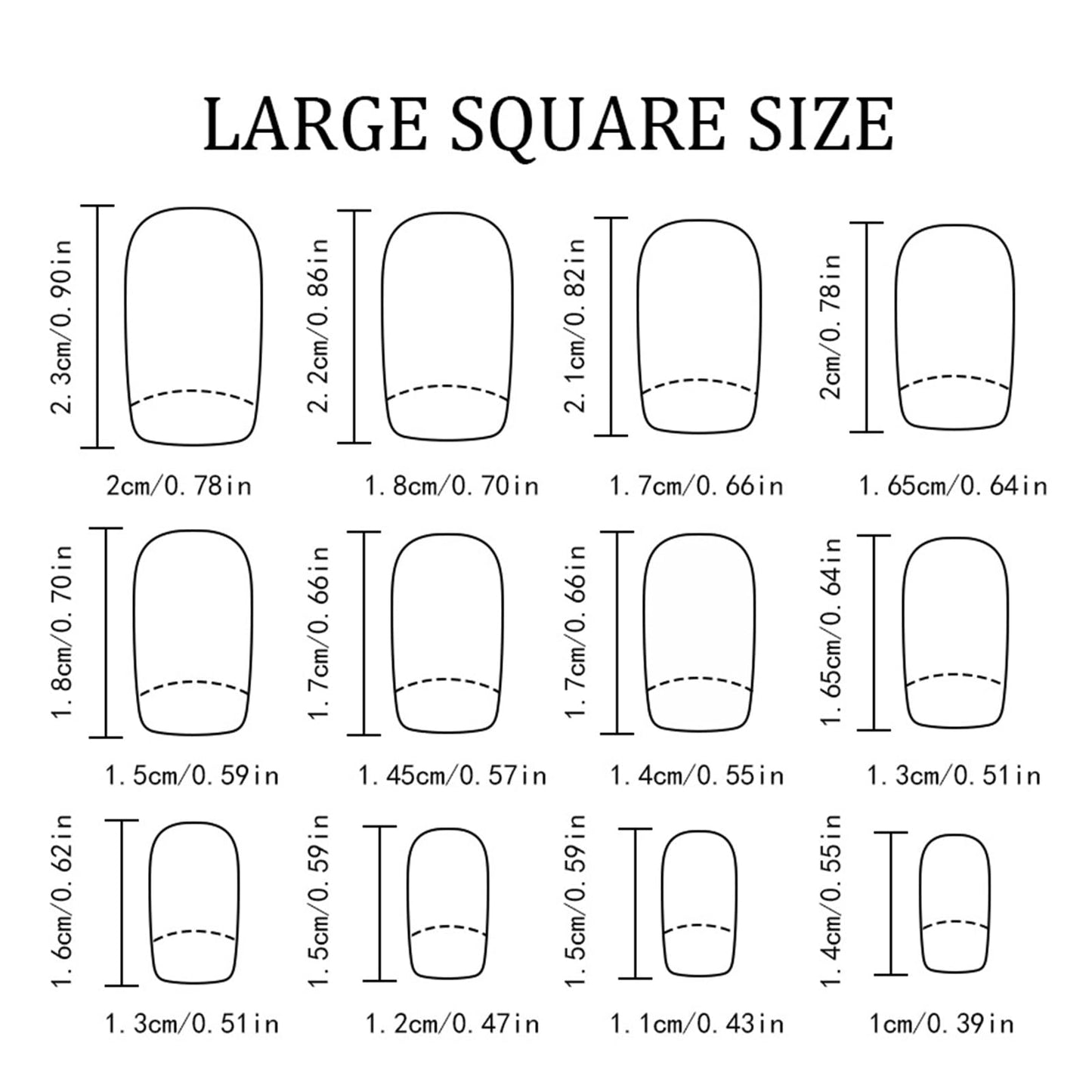Star Press on Nails Medium Square Fake Nails Gradient Blue Acrylic Nails Press ons with Twinkle Stars Design Starry Sky Artificial Nail Reusable Stick on Nails for Women Manicure 24Pcs